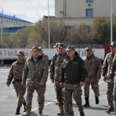 Қорғаныс министрінің орынбасары әскери горнизондардың жұмысын тексерді