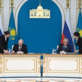 Тоқаев пен Путин бірқатар құжатқа қол қойды
