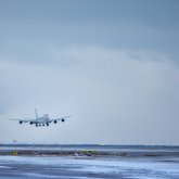 Астанада  -30 градус аязда ұшақ қатып қалды