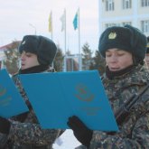 Ұлттық ұланның 700-ден астам сарбазы ант қабылдады