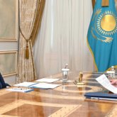 Президент «Қазақстан темір жолы» ҰК» АҚ басқарма төрағасын қабылдады