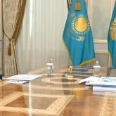 Президент Мемлекеттік қызмет істері агенттігінің төрағасын қабылдады
