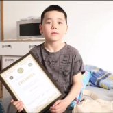 Астанада 7 жасар бала досын өлімнен аман алып қалған (ВИДЕО)