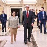 Тоқаев Әзербайжан Милли Мәжілісінің Төрағасымен келіссөз жүргізді