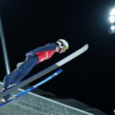 Сүйінші! Қазақстан тарихында шаңғымен тұғырдан секіруден алғашқы алтын медаль