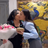 «Гауһартасы бар сағат»: Гүлзира Айдарбекованың қос келіні туған күніне қымбат сыйлық жасады