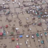 Мұз жару жұмыстары сәтсіз өтті: Ресейдің тағы бір қаласы суға кетті