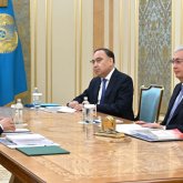 Президент АӨСШК бас хатшысы Қайрат Сарыбайды қабылдады