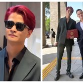 Шашын қызыл түске бояған Роза Рымбаеваның ұлы елді таңғалдырды