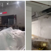 Астана әуежайын су басты (ВИДЕО)