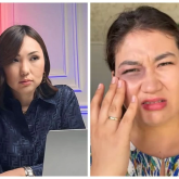 Әйелдің көзін көгертіп жарнама түсіргендердің әрекеті желіде дау тудырды