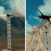 «Әлемдік рекорд»: Қазақ акробаты Шымбұлақта экстрималды трюк жасап, көпшілікті қайран қалдырды