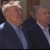 Нұрсұлтан Назарбаев Бұхарада көзге түсті (ВИДЕО)