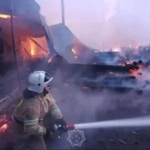 Алматыда өртенген үйден бір жасар баланың мәйіті табылды (ВИДЕО)