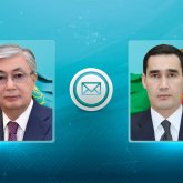 Президент Сердар Бердімұхамедовті Түрікменстанның Тәуелсіздік күнімен құттықтады