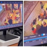 Талдықорғанда балабақша тәрбиешісі бүлдіршінді соққыға жықты (ВИДЕО)