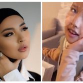 «Балалық шағын бұзды»: Айдана Меденова қызының орамалға келгенін айтты (ВИДЕО)