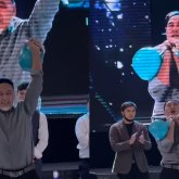 63 жастағы ақсақал 48 келі гір тасын көтеріп, көпшілікті таңғалдырды (ВИДЕО)