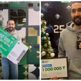 «Жолы болғыш Санжар»: Екі банктің ұтысында бір адам жеңімпаз атанған (ВИДЕО)