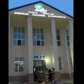 Көкшетауда екі қабатты облыстық кітапханадан өрт шықты (ВИДЕО)