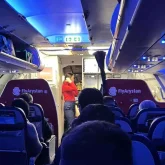 «Айқай естілді»: Астана әуежайында ер адам FlyArystan бортсерігіне шабуылдаған