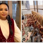 «Бір қыста екі жылқы жеп қоямыз»: Соғымын көрсетіп, мақтанған Алтынай жұртқа жақпай қалды (ВИДЕО)