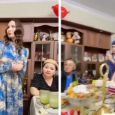 «Бәрінен де Жұлдыз риза»: Қайрат Нұртастың қайын жұртында қонақта жүргені туралы видео тарады