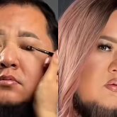 «Сақалды ненің құрметіне қойдың?»: Желіде ер адамның кәсіби макияж жасатқан видеосы тарады