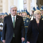 Қазақстанға ресми сапармен Словения президенті келді