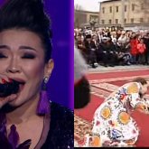 «Жасы келген». Маржан Арапбаева ел алдында құлап қалды (ВИДЕО)