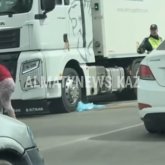 Алматыда жүк көлігі кішкентай қызды қағып өлтірді (ВИДЕО)