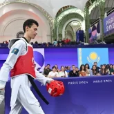 Самирхон Абабакиров таеквондодан Қытайдағы турнирде күміс медаль жеңіп алды