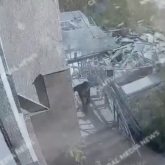 Алматыда қамаудағы адам қашып кеткен (ВИДЕО)