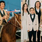 «Шоу қылып жібердік»: Әнші Әділ Сламхан 50 жас мерейтойын дүркіретіп атап өтті (ВИДЕО)