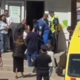 Көкшетаудағы сұмдық: Ер адам әйелін жұмыс орнында пышақтап, ізін суытқан (ВИДЕО)