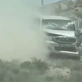 Жаңаөзенде мектеп бітіруші түлектер жол апатына ұшырады (ВИДЕО)