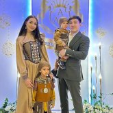 «Қасиетті күнде туылды»: Белгілі актер Артур Төлеповтің үшінші сәбиі дүниеге келді