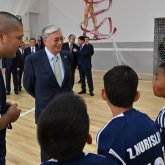 Қасым-Жомарт Тоқаев Бекзат Саттарханов атындағы спорт кешенін аралады