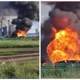 «Зардап шеккендер бар»: СҚО-да қытайлық кәсіпорында жойқын жарылыс болды (ВИДЕО)