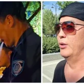 Астанада шылым шеккен полицейді түсірген белсенді қудаланды (ВИДЕО)