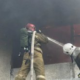 Қызылордада құрылыс дүкені түгі қалмай өртеніп кетті