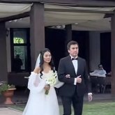 «Ақ тілегін айтып, күйеубаласына табыстады»: Шымкенттің экс-әкімі Ғабидолла Әбдірахымов қызын ұзатты (ВИДЕО)