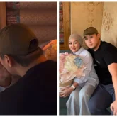 «Шешесі үшін ажырасып кеткен»: Желіде бір-бірімен сүйіскен анасы мен баласы қызу талқыға түсті