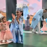 «Жұлдызды той»: Баян Алагөзова екі қызының тұсаукесерін дүркіретіп атап өтті (ВИДЕО)