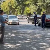 Шымкентте полицей қызметтік көлігімен әйелді қағып өлтірді