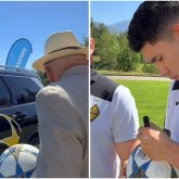 «Қайраттың» бапкері мен қақпашысына бағалы сыйлықтар берілді (ВИДЕО)