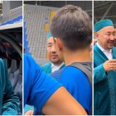 «Жаратқан жар болсын!»: Нұрлан имам футболшыларға бата беріп, дұға жасады (ВИДЕО)