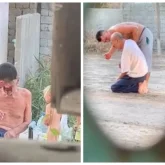 «Есек, тұр аяғыңды бас, жүр!»: Түркістан облысында ер адам өз әкесін аяусыз ұрып, балағат сөздер айтқан (ВИДЕО)