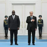 Қасым-Жомарт Тоқаев Ақордада Конго Президентін қарсы алды