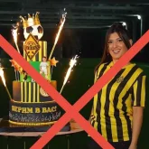 «Бойкот жариялаймыз»: Ақтөбелік кондитер «Қайрат» футбол командасына торт жасап, басы дауға қалды